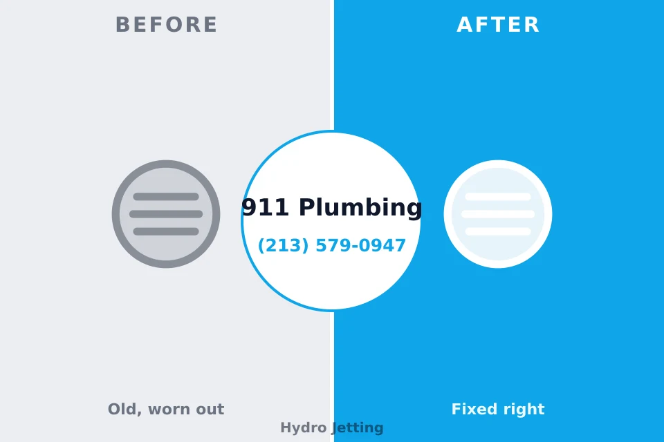 Before and after: plumbing repair Miami Gardens, FL